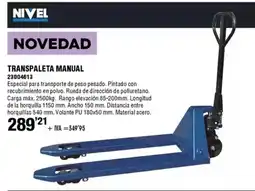 ferrOkey Transpaleta manual oferta