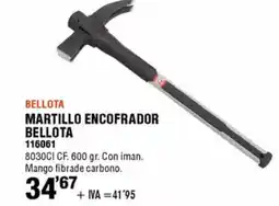 ferrOkey Martillo encofrador bellota oferta