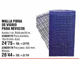 ferrOkey Malla fibra de vidrio para revocos oferta