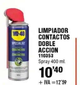 ferrOkey Limpiador contactos doble oferta