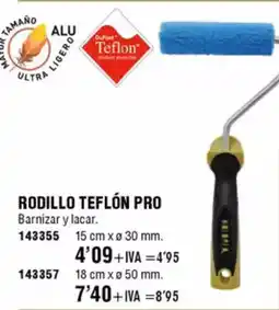 ferrOkey Rodillo teflón pro oferta