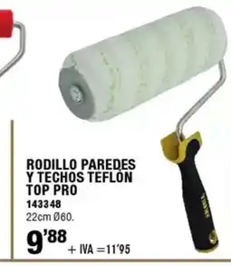 ferrOkey Rodillo paredes y techos teflon top pro oferta
