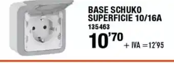 ferrOkey Base schuko superficie 10/16a oferta