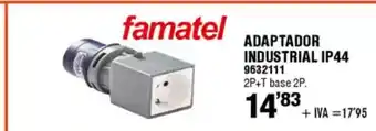ferrOkey Adaptador industrial ip44 oferta