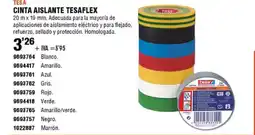 ferrOkey TESA Cinta aislante tesaflex oferta