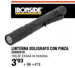ferrOkey Linterna boligrafo con pinza oferta