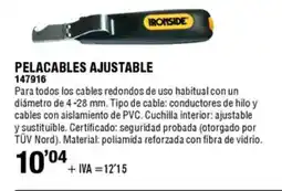 ferrOkey Pelacables ajustable oferta