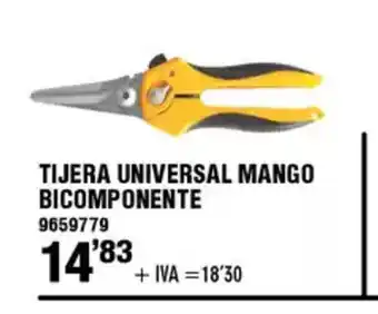 ferrOkey Tijera universal mango bicomponente oferta