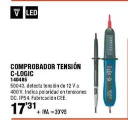 ferrOkey Comprobador tensión c-logic oferta