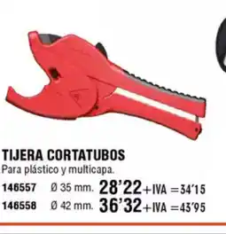 ferrOkey Tijera cortatubos oferta