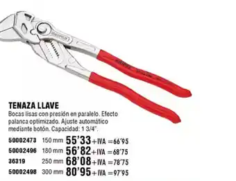 ferrOkey Tenaza llave oferta