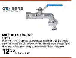 ferrOkey Grifo de esfera pn16 oferta