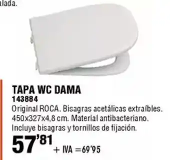 ferrOkey Tapa wc dama oferta