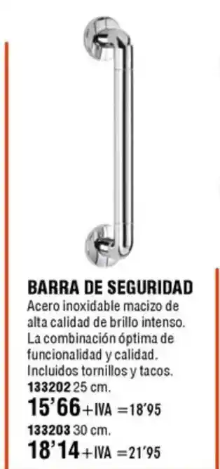 ferrOkey Barra de seguridad oferta