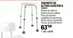 ferrOkey Taburete de altura ajustable oferta