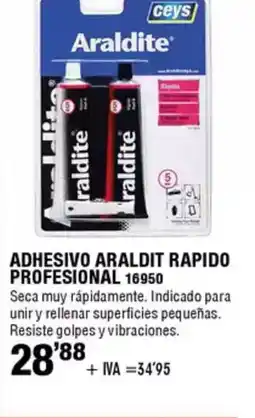 ferrOkey Adhesivo araldit rapido profesional oferta