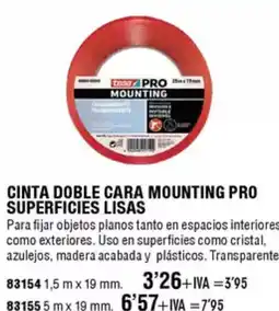ferrOkey Cinta doble cara mounting pro superficies lisas oferta