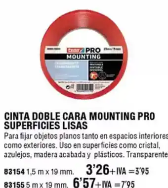 ferrOkey Cinta doble cara mounting pro superficies lisas oferta