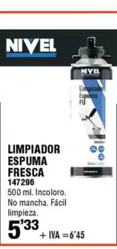ferrOkey Limpiador espuma fresca oferta