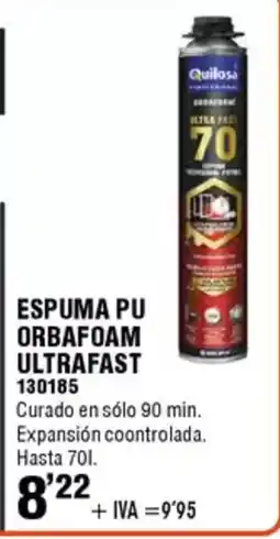 ferrOkey Espuma pu orbafoam ultrafast oferta