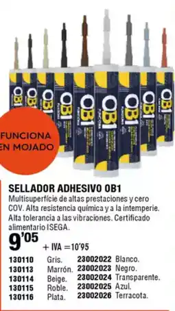 ferrOkey Sellador adhesivo ob1 oferta