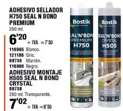 ferrOkey Adhesivo sellador h750 seal n bond premium oferta