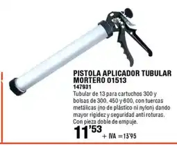 ferrOkey Pistola aplicador tubular mortero oferta