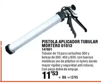 ferrOkey Pistola aplicador tubular mortero oferta