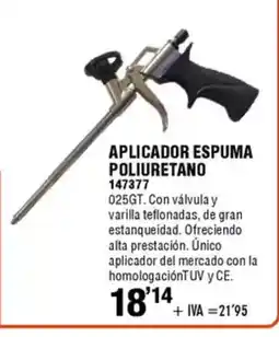 ferrOkey Aplicador espuma poliuretano oferta