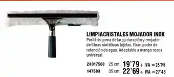 ferrOkey Limpiacristales mojador inox oferta