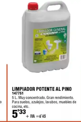 ferrOkey Limpiador potente al pino oferta