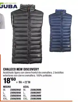 ferrOkey JUBA Chaleco new discovery oferta