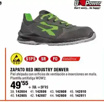 ferrOkey U POWER Zapato red industry denver oferta