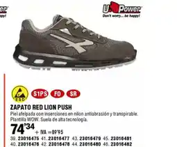 ferrOkey U POWERZapato red lion push oferta
