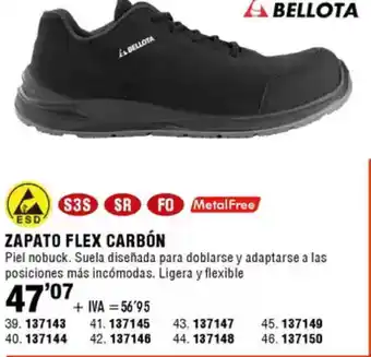 ferrOkey BELLOTA Zapato flex carbón oferta