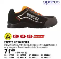 ferrOkey SPARCO Zapato nitro didier oferta