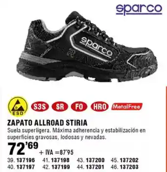 ferrOkey SPARCO Zapato allroad stiria oferta