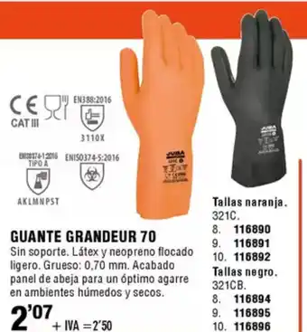 ferrOkey Guante grandeur 70 oferta