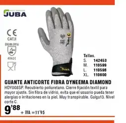 ferrOkey JUBA Guante anticorte fibra dyneema diamond oferta