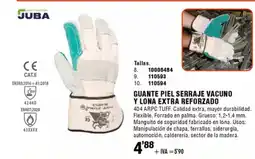 ferrOkey JUBA Guante piel serraje vacuno y lona extra reforzado oferta
