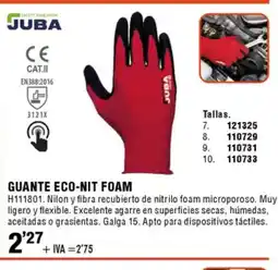 ferrOkey JUBA Guante eco-nit foam oferta