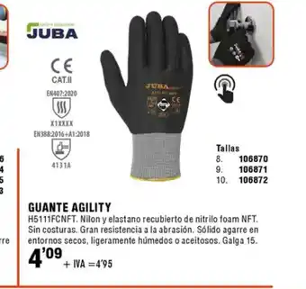 ferrOkey JUBA Guante agility oferta