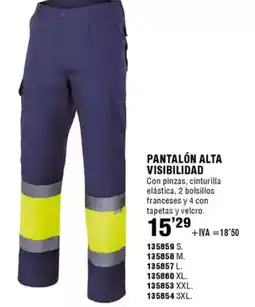 ferrOkey Pantalón alta visibilidad oferta