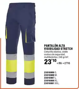 ferrOkey Pantalón alta visibilidad stretch oferta