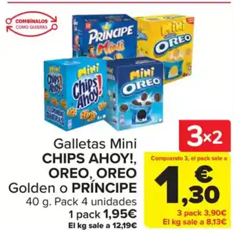 Carrefour CHIPS AHOY OREO OREO Galletas Mini oferta
