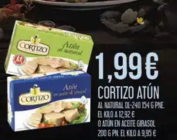 Claudio CORTIZO Atún al natural oferta