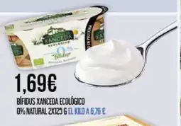 Claudio Bífidus xanceda ecológico 0% natural oferta