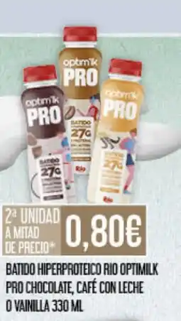 Claudio Batido hiperproteico rio optimilk oferta
