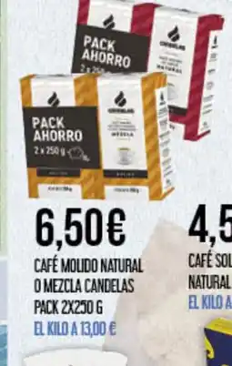 Claudio Café soluble candelas liofilizado oferta