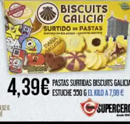 Claudio Pastas surtidas biscuits galicia estuche oferta